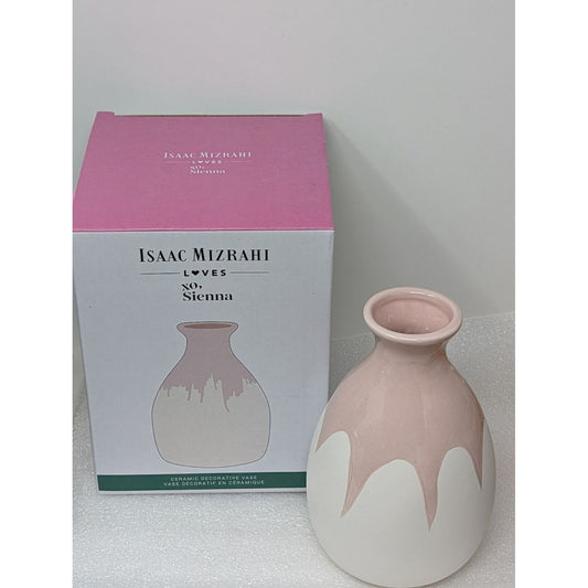 Isaac Mizrahi Loves XO, Sienna Ceramic Decorative Vase