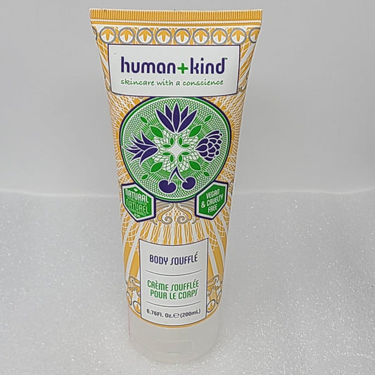 Human + Kind Skin Care with a Conscience Body Souffle Lotion 6.75 oz